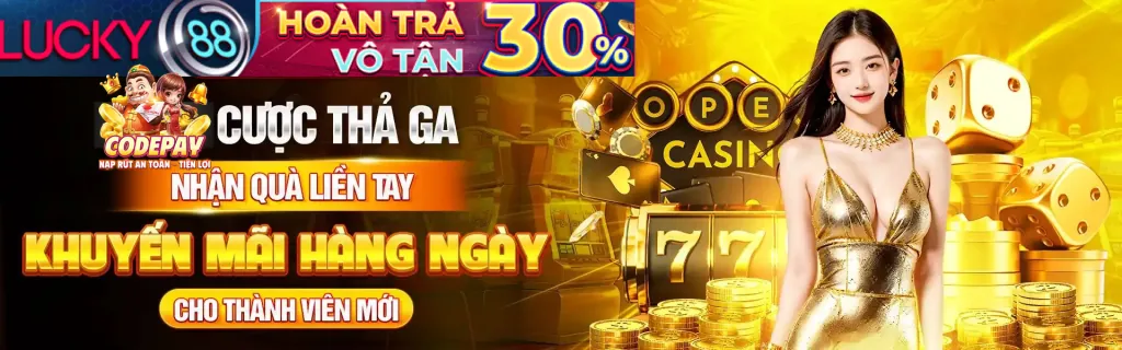 Banner khuyến mãi hấp dẫn từ 68win14